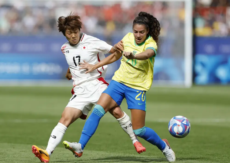 Futebol feminino perde de virada para o Japão e se complica nas Olimpíadas de Paris