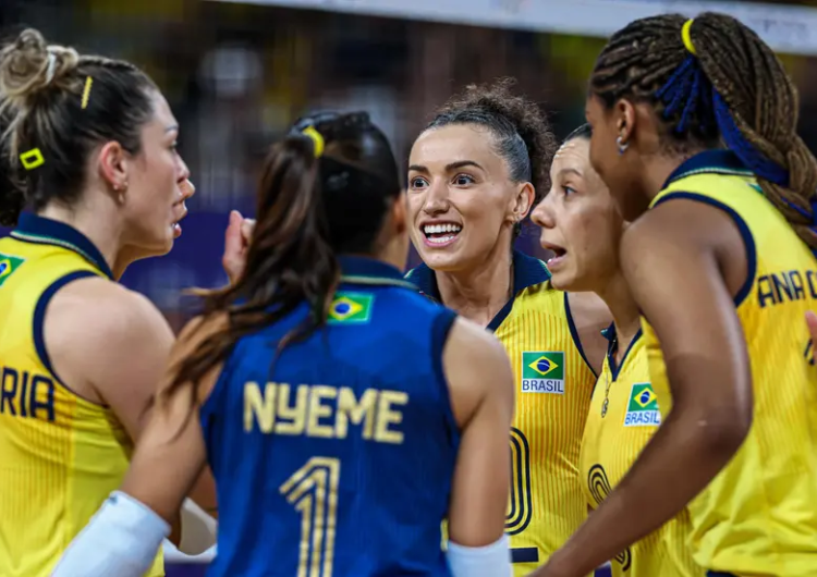 Vôlei feminino estreia com vitória tranquila nas Olimpíadas