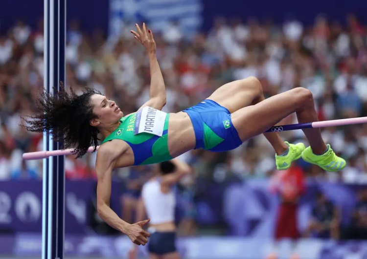 Valdileia Martins vai à final do salto em altura nas Olimpíadas de Paris