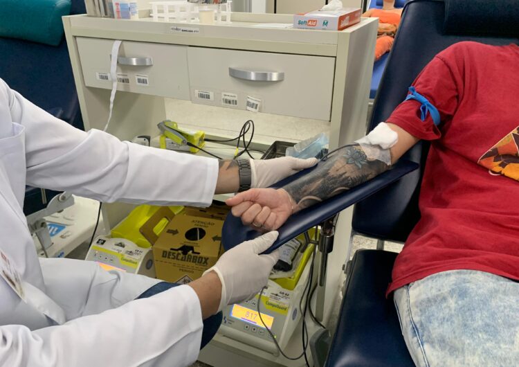 Hemoba reduz tempo de espera para doadores com tatuagem e lança campanha de conscientização