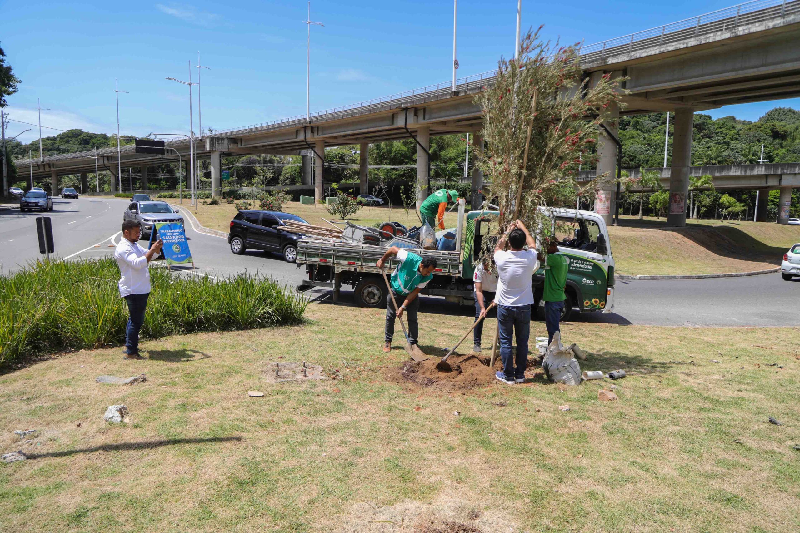 Corredor Verde de Salvador começa a ser implantado no Vasco da Gama e Itaigara