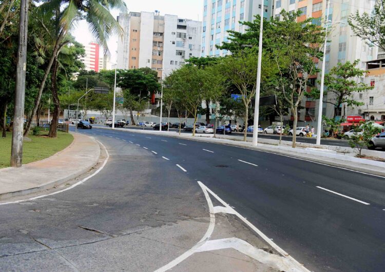 Avenida do Vale do Canela é entregue completamente requalificada