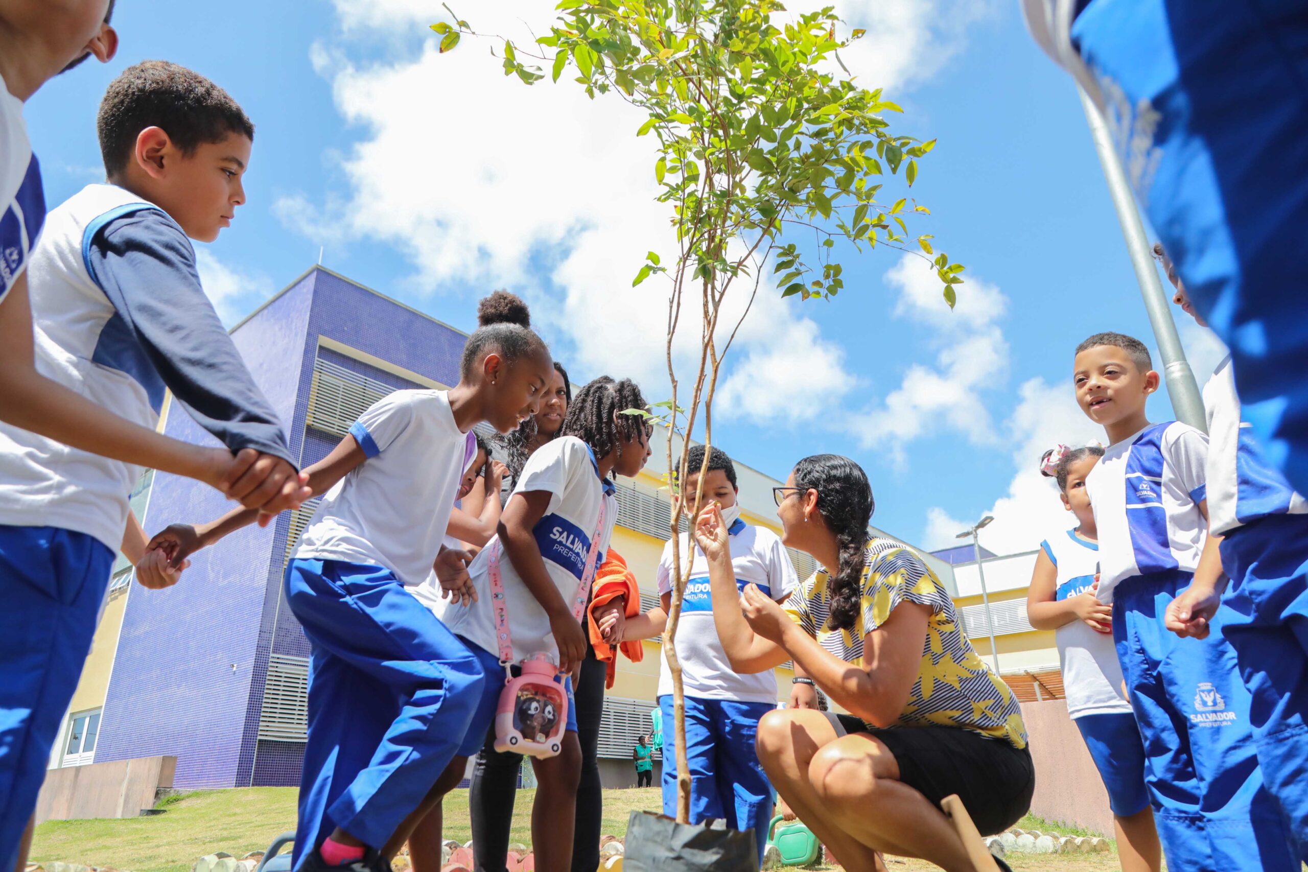 Escola Municipal Recanto das Margaridas ganha horta comunitária