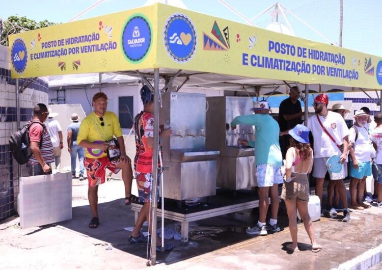 Salvador terá medidas para amenizar impactos da alta temperatura durante festas populares