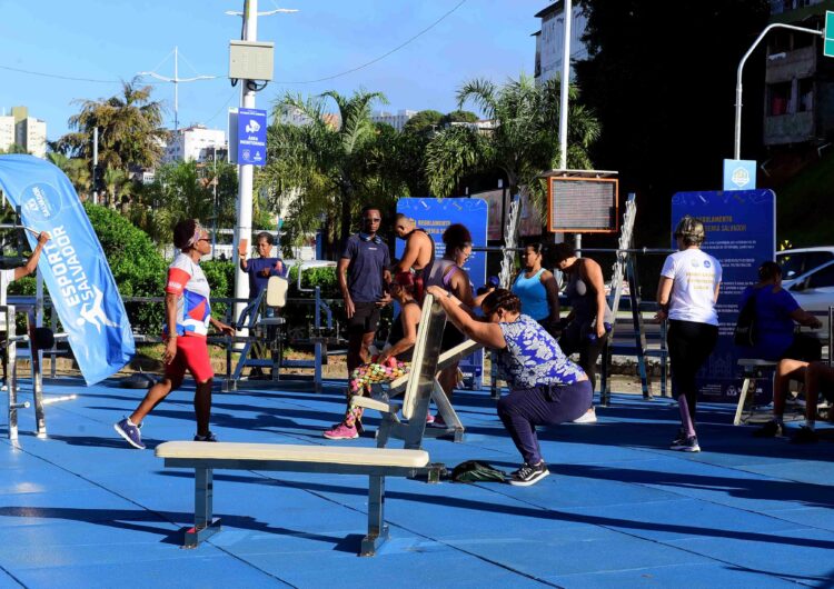 Em seis meses, Academia Salvador proporciona atividades físicas gratuitas para quase 20 mil soteropolitanos