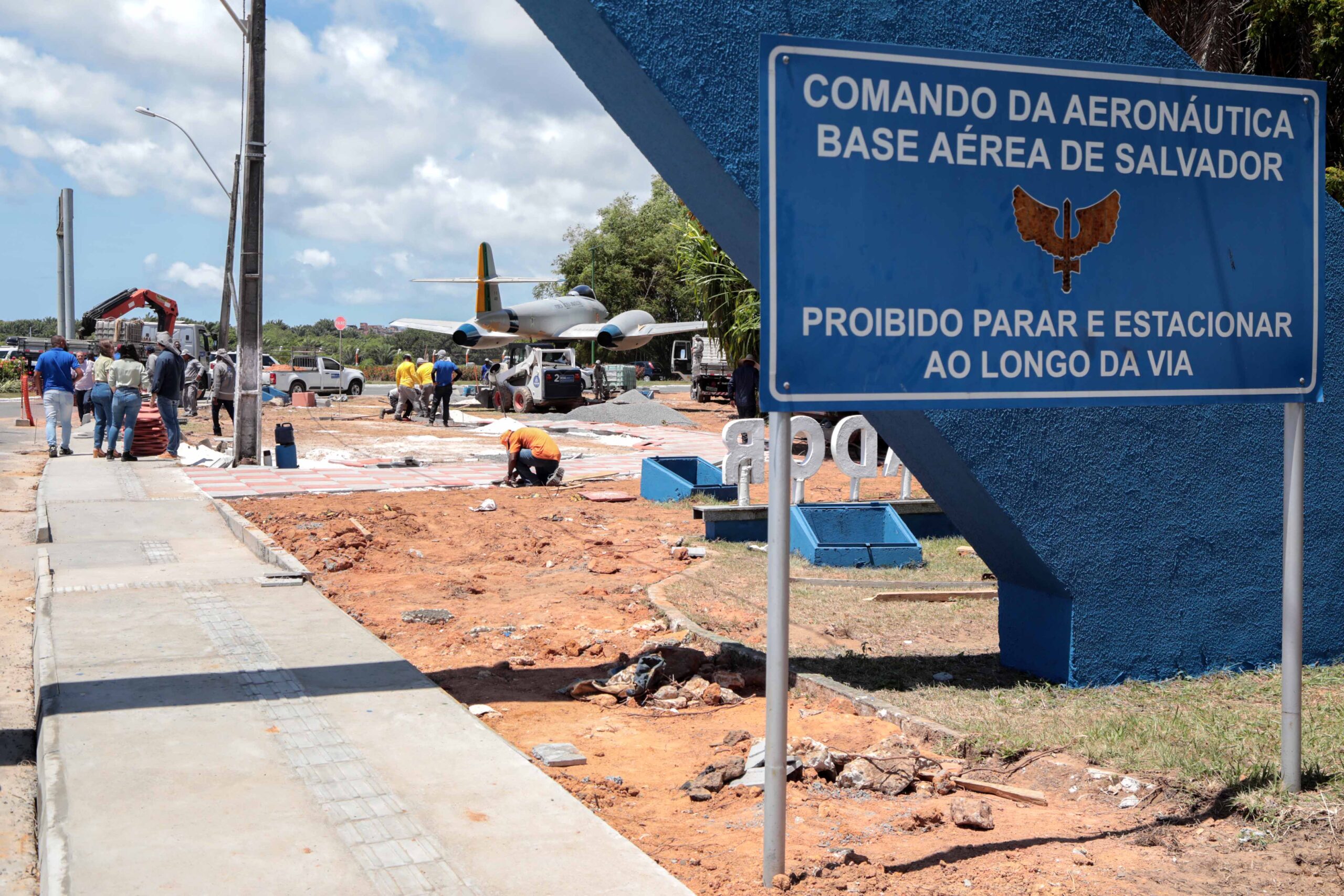 Salvador ganhará espaço de contemplação com caça histórico recuperado