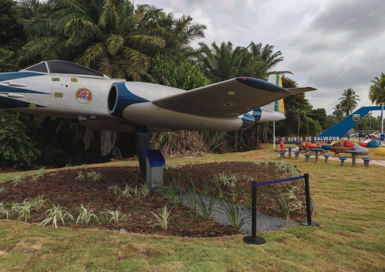 Salvador ganha novas praça e iluminação cênica no bambuzal do Aeroporto