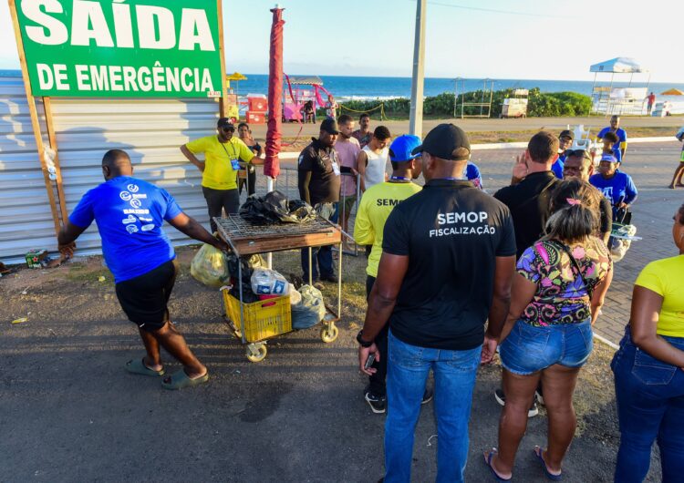 Retirada de produtos apreendidos pela Semop no Virada Salvador deve ser feita em até 60 dias