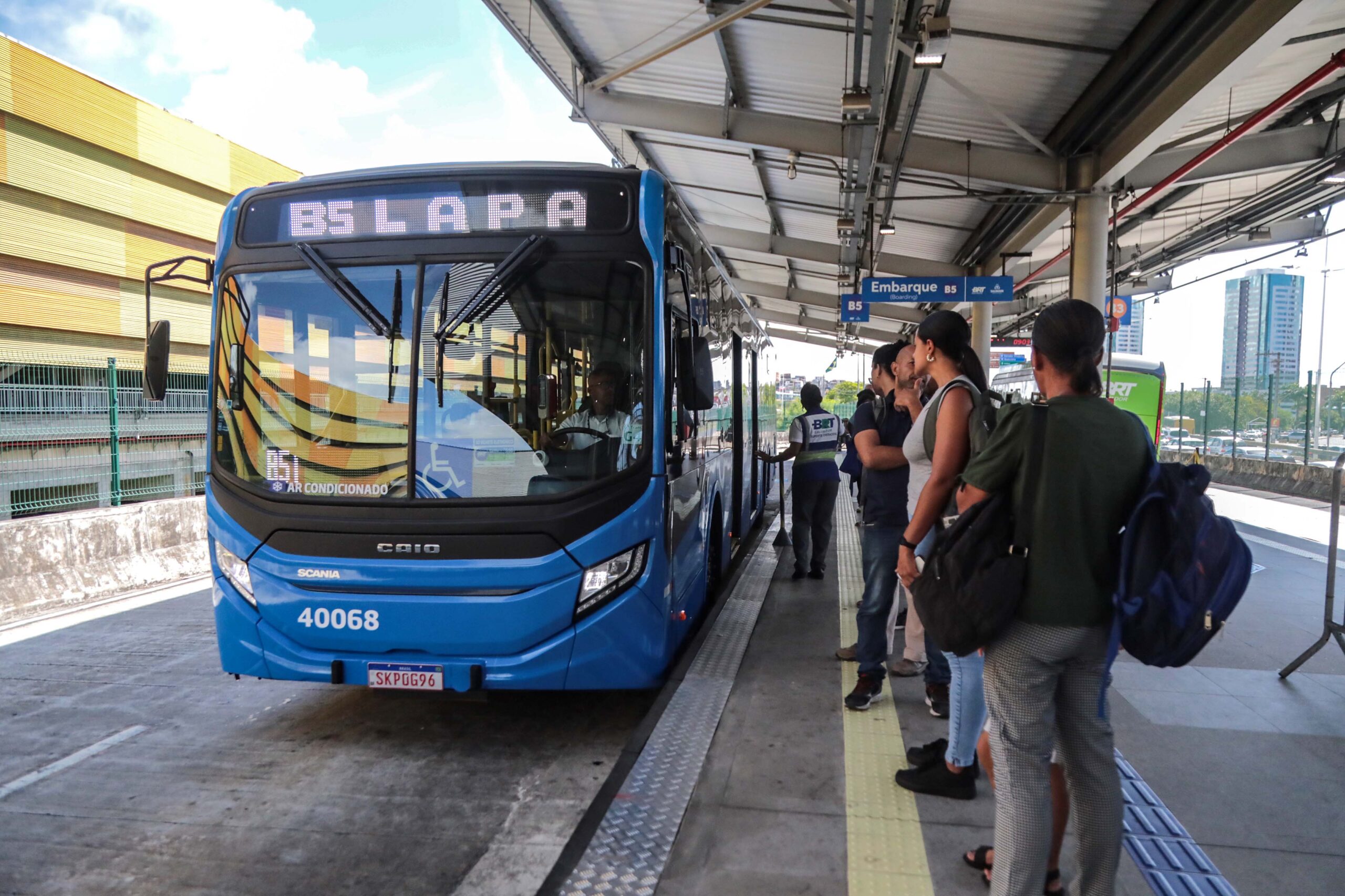 Horário integral da linha B5 do BRT agrada usuários do modal de transporte