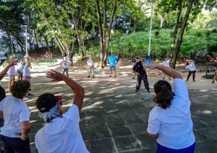 Com 600 pessoas beneficiadas no 1º semestre, programa da GCM leva atividades físicas para a população