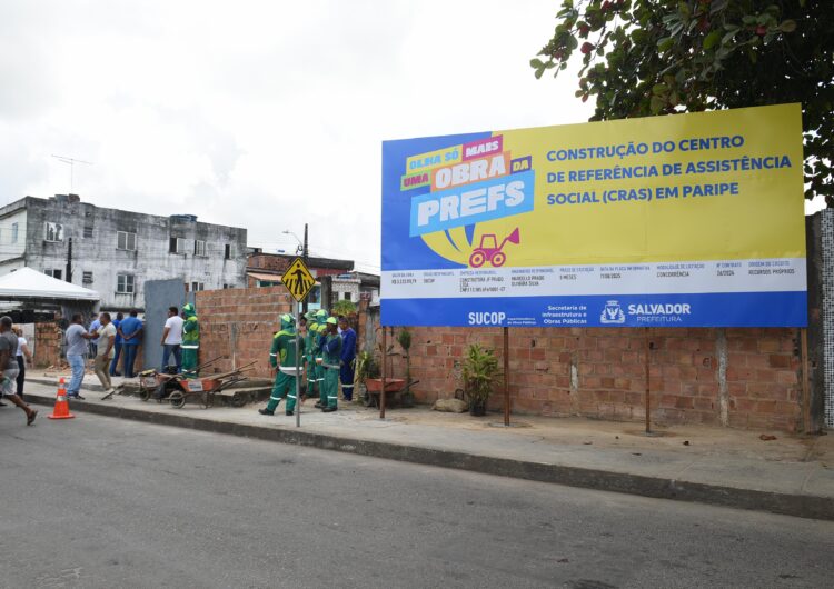 Prefeitura inicia construção de Cras Modelo para atender a 5 mil famílias em Paripe