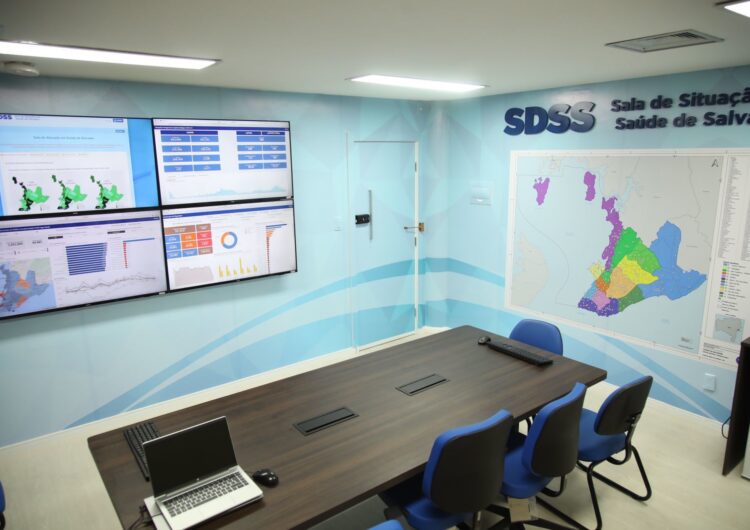 Sala de Situação de Salvador está entre os 100 melhores projetos pelo Ministério da Saúde