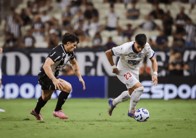 Bahia empata com o Ceará e fica fora do G-4 do Campeonato Brasileiro