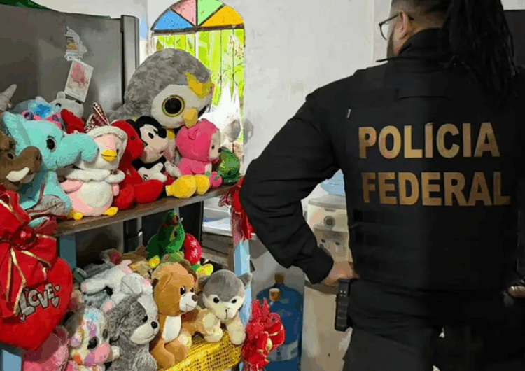 PF prende 55 tarados e monstros em operação contra abuso de criança