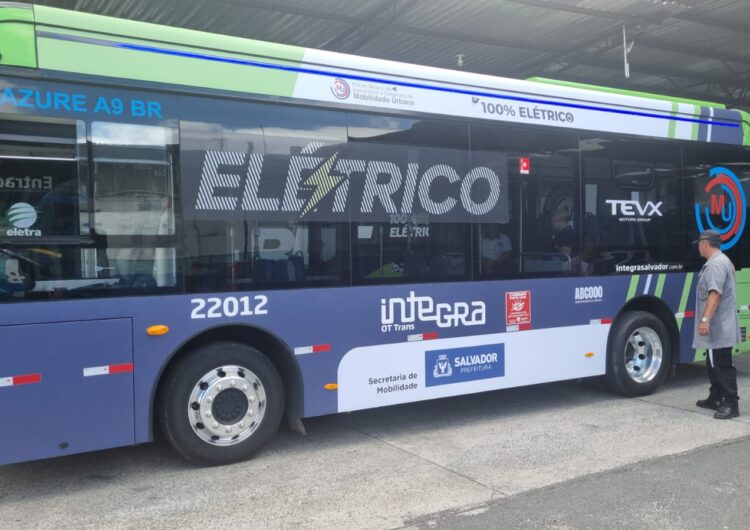 Salvador é selecionada para projeto internacional de ônibus elétricos