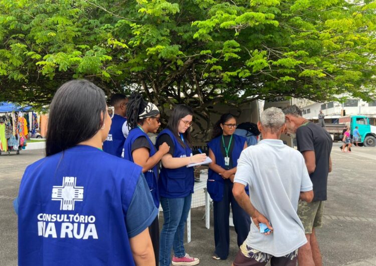 Consultórios ampliam acesso à saúde da população em situação de rua e de vulnerabilidade social em Salvador