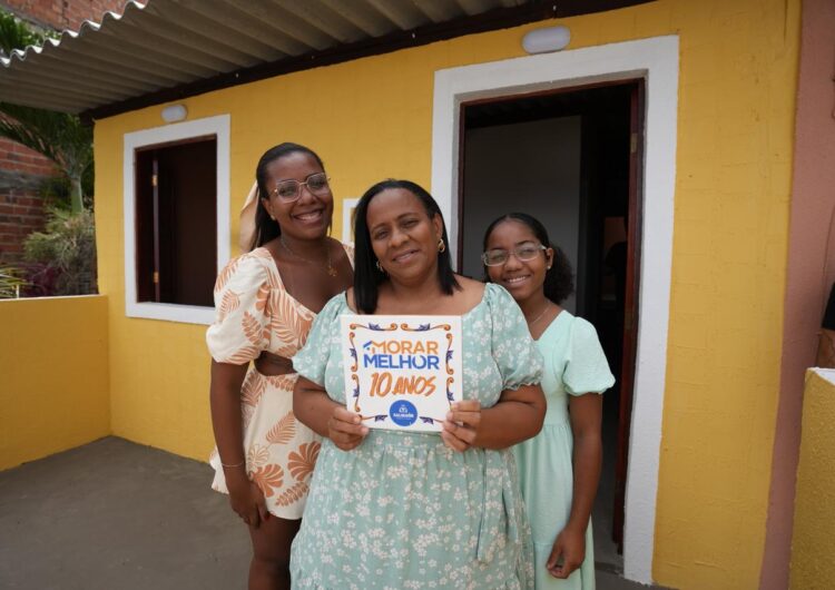 Morar Melhor entrega mais 100 casas reformadas no Alto do Cabrito e totaliza 400 lares beneficiados na localidade