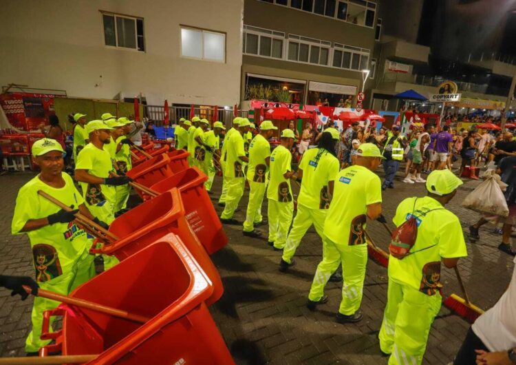 Limpurb mobiliza mais de 3 mil profissionais em megaoperação para o Carnaval de Salvador