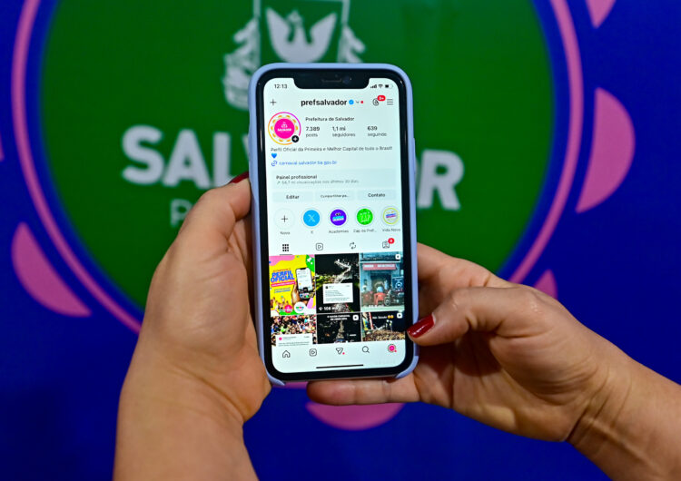 Redes Sociais da Prefeitura de Salvador registram mais de 39 milhões de visualizações durante o Carnaval