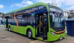 BRT Salvador recebe novo modelo de ônibus elétrico para testes