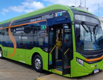 BRT Salvador recebe novo modelo de ônibus elétrico para testes