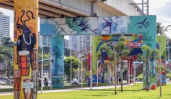 Prefeitura implanta circuito de arte pública “Pilares da Cidade” em revitalização da Avenida Bonocô