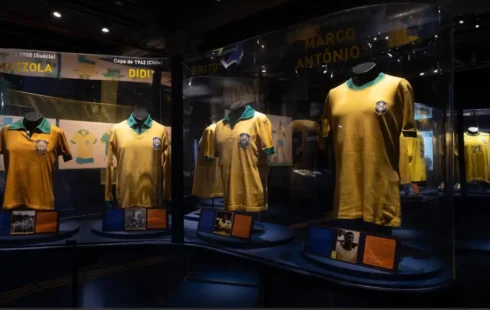 Futebol: exposição conta a história da camisa canarinho