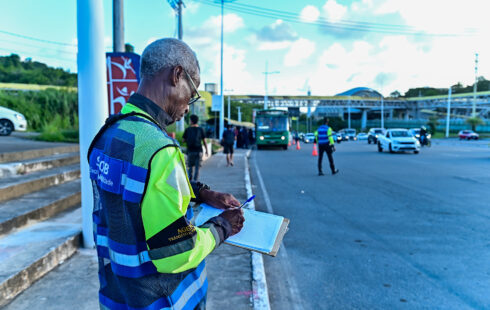 Semob reforça fiscalização e segurança nos ônibus de Salvador durante Maio Amarelo
