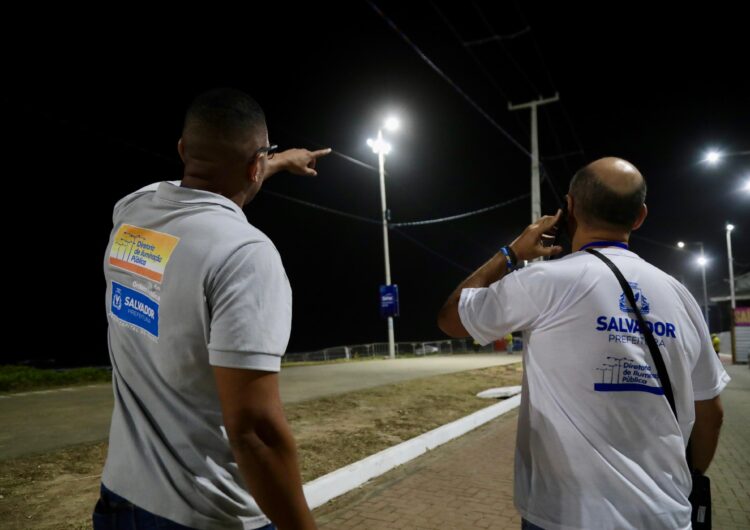 DSIP moderniza iluminação e reforça ações de manutenção em comunidades do Subúrbio