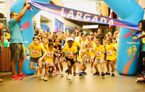 Maratoninha Salvador incentiva esporte e reúne crianças no sábado (26), primeiro dia da Maratona Salvador