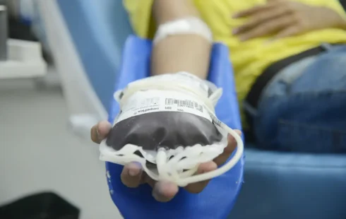 Portaria libera doação de sangue de pessoas com mais de 70 anos